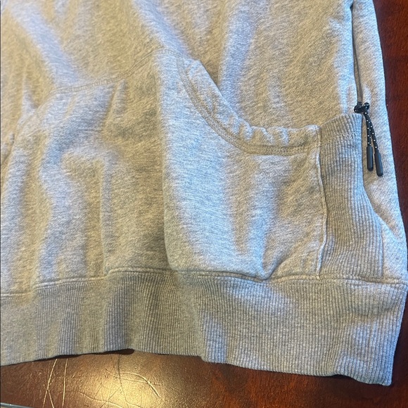 3212301 Gray Hoodie Sweatshirt Municipal thick material SZ S see measurements - Picture 8 of 8